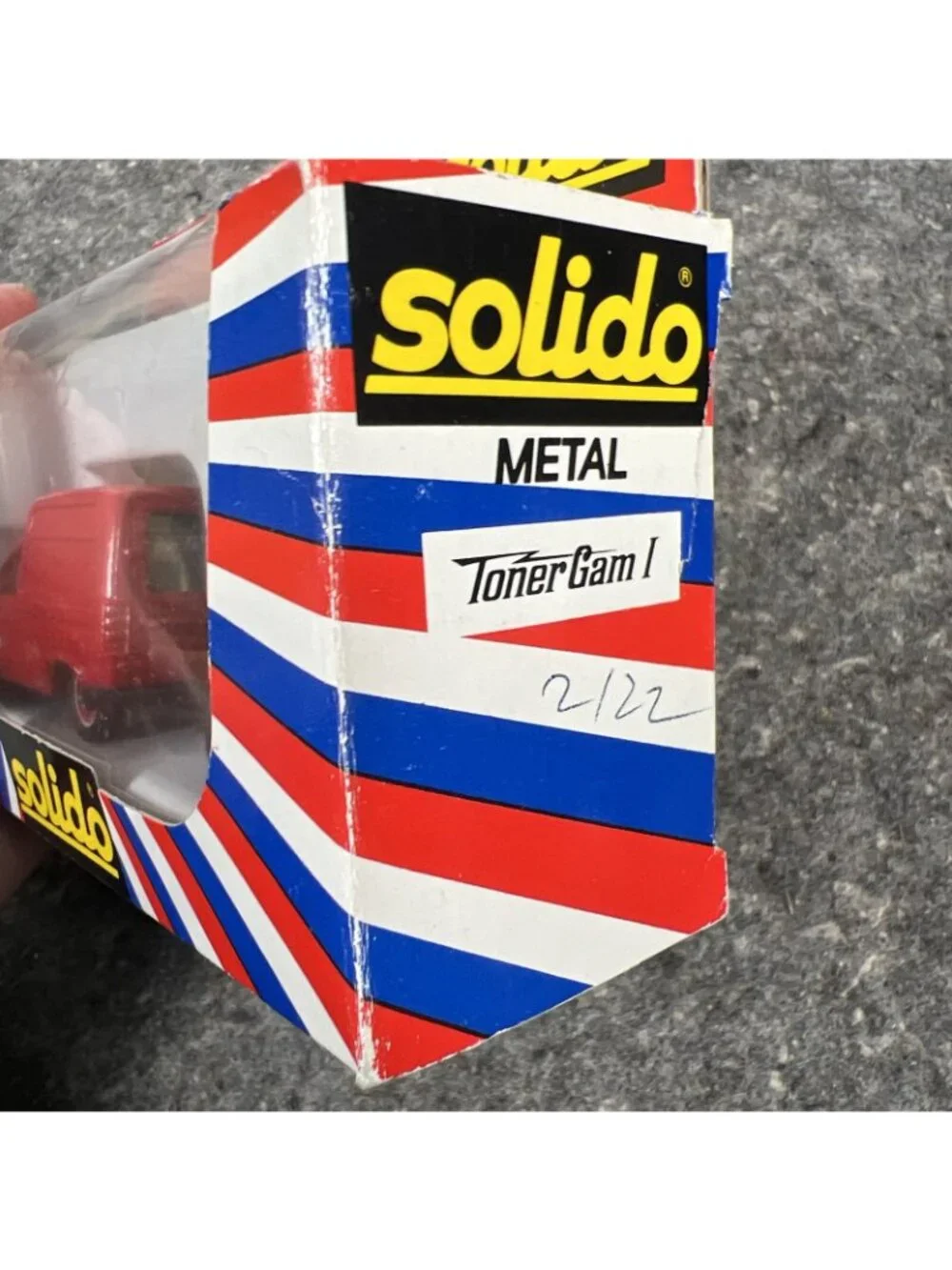 Solido #2122 Renault Express Toner Gam 1 , Diecast